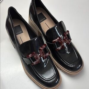 Dolce Vita Harold‎ midnight patent leather shoes